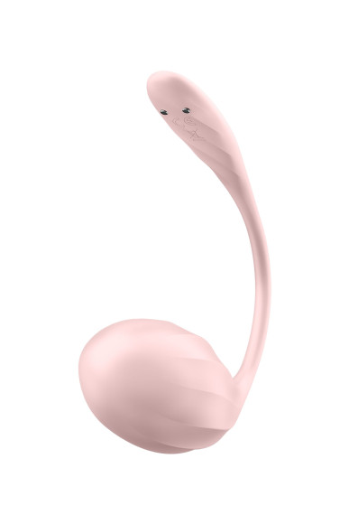 Розовое виброяйцо Ribbed Petal с пультом ДУ Розовое виброяйцо Ribbed Petal с пультом ДУ