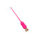 Розовый тонкий стимулятор Nipple Vibrator - 23 см.