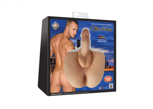 Мастурбатор в виде мужской попки с фаллосом After Hours Jessie Colters CyberSkin Power Bottom Ass & Cock