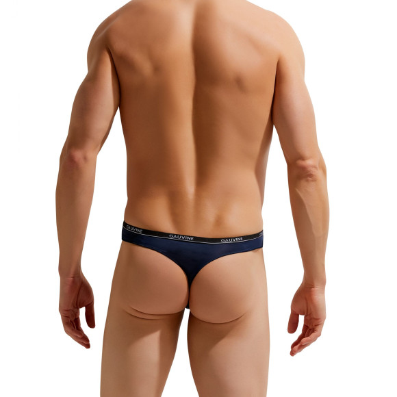 Мужские трусы-тонги с тонкой резинкой Second Skin Thong Мужские трусы-тонги с тонкой резинкой Second Skin Thong
