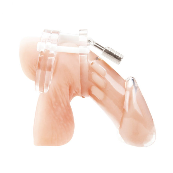 Прозрачная клетка целомудрия Acrylic See-thru Chastity Cage Прозрачная клетка целомудрия Acrylic See-thru Chastity Cage