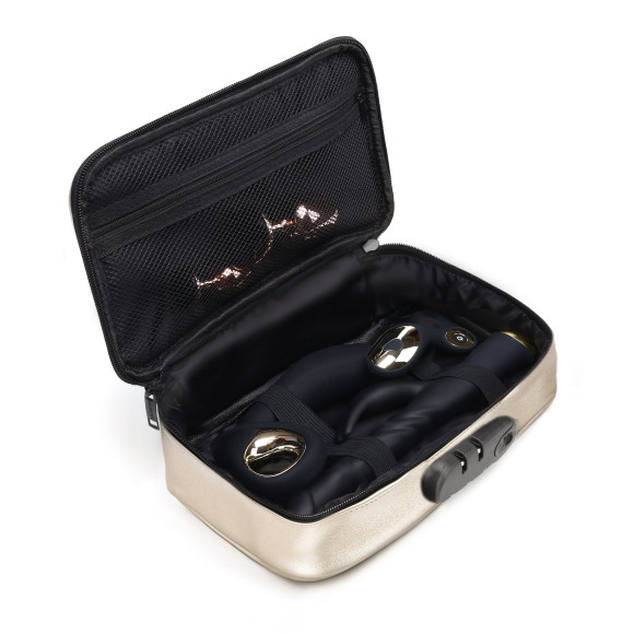 Золотистая сумочка для хранения игрушек Discreet Box Золотистая сумочка для хранения игрушек Discreet Box