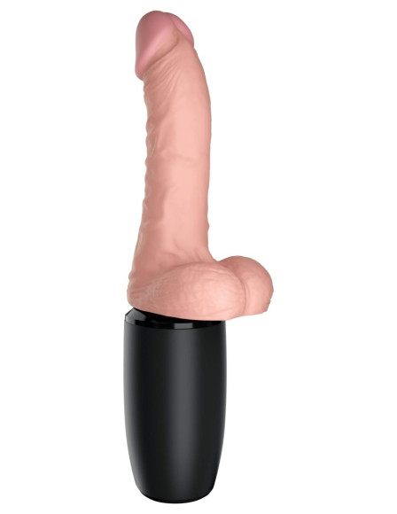 Хай-тек вибратор с функцией толкания 6.5 Thrusting Cock With Balls Хай-тек вибратор с функцией толкания 6.5 Thrusting Cock With Balls