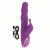 Фиолетовый хай-тек вибратор Body & Soul Rechargeable Lover - 19,5 см.