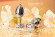 Малая серебристая анальная пробка Diamond Clear Sparkle Small с прозрачным кристаллом - 7 см.