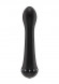 Вибратор с кристаллами The Diamond Black - 16,5 см.