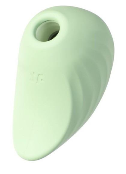 Салатовый вакуум-волновой стимулятор клитора Satisfyer Pearl Diver Салатовый вакуум-волновой стимулятор клитора Satisfyer Pearl Diver