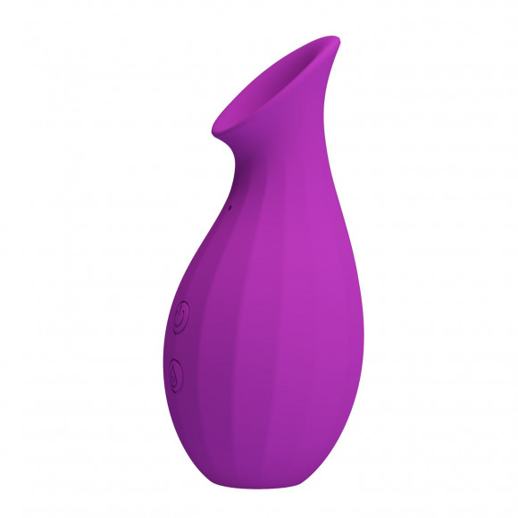 Лиловый клиторальный вакуумный стимулятор Magic Bottle Лиловый клиторальный вакуумный стимулятор Magic Bottle
