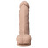 Телесный фаллоимитатор Real Skin Model 1 - 23 см.