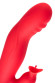 Красный вибратор Redli с двигающейся головкой - 21 см. Красный вибратор Redli с двигающейся головкой - 21 см.