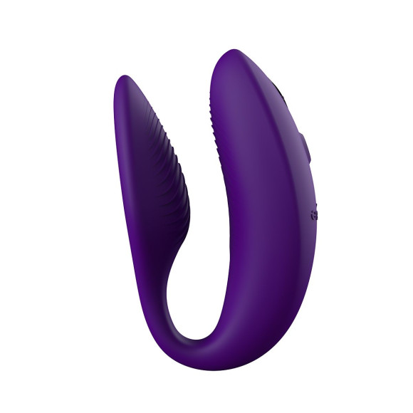 Фиолетовый вибратор для пар We-Vibe Sync 2 Фиолетовый вибратор для пар We-Vibe Sync 2
