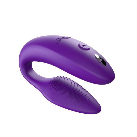 Фиолетовый вибратор для пар We-Vibe Sync 2 Фиолетовый вибратор для пар We-Vibe Sync 2