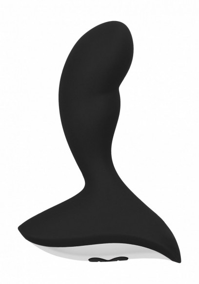 Чёрный анальный вибростимулятор Geron Anal Vibrator