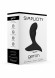 Чёрный анальный вибростимулятор Geron Anal Vibrator