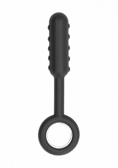 Анальный стимулятор No.61 Dildo With Metal Ring - 18,2 см. Анальный стимулятор No.61 Dildo With Metal Ring - 18,2 см.