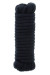 Чёрная веревка для связывания Love Rope - 5 м.