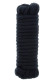 Чёрная веревка для связывания Love Rope - 5 м.