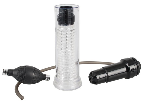 Вакуумная помпа-мастурбатор Vibrating Multi Pump & Masturbator