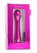 Вибратор с кристаллами The Diamond Pink - 16,5 см.