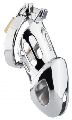 Мужской пояс верности Sinner Metal Chastity Cages With Lock