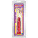 Розовый анальный стимулятор Crystal Jellies 6  Anal Starter - 11,9 см.