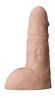 Телесный фаллоудлинитель с мошонкой Cock Next - 19 см.