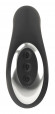 Черная анальная вибропробка с функцией расширения RC Butt Plug with 3 functions