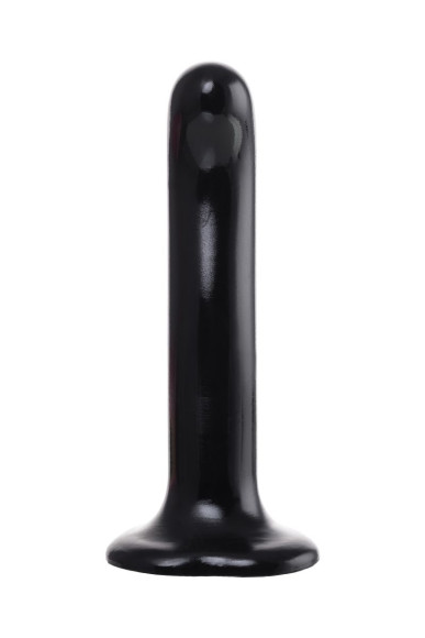 Черный стимулятор для пар P&G-Spot Dildo Size L - 19 см.