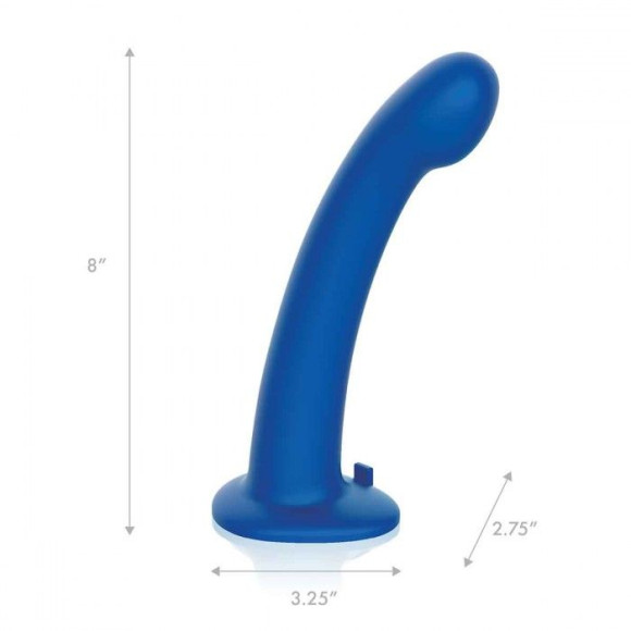 Синяя насадка Remote Control P-Spot G-Spot с черными трусиками - 20 см. Синяя насадка Remote Control P-Spot G-Spot с черными трусиками - 20 см.