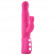 Розовый хай-тек вибромассажер iVibe Select iRabbit - 26 см.