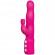Розовый хай-тек вибромассажер iVibe Select iRabbit - 26 см.