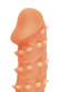 Телесная закрытая насадка с пупырышками Cock Sleeve 005 Size S - 13,8 см. Телесная закрытая насадка с пупырышками Cock Sleeve 005 Size S - 13,8 см.