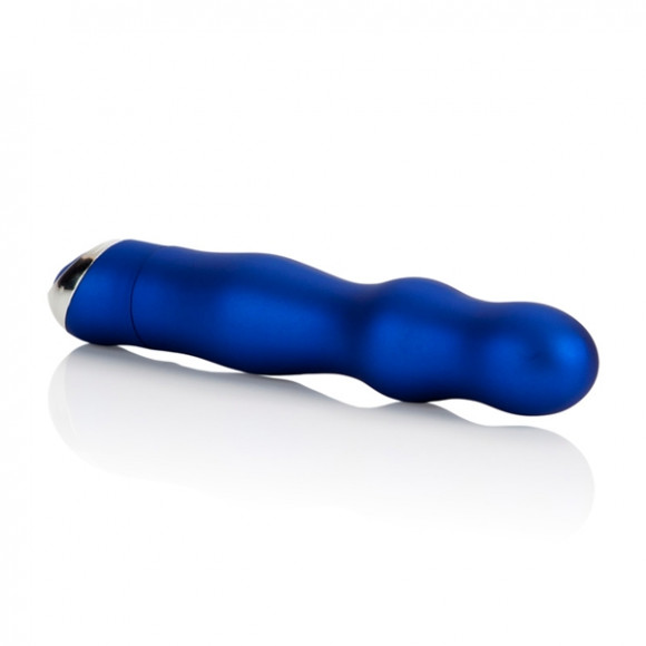 Синий волнистый вибратор Body & Soul Seduction - 18,5 см. Синий волнистый вибратор Body & Soul Seduction - 18,5 см.