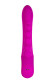 Лиловый тройной вибратор Trinny - 21,5 см.