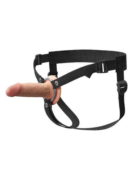 Телесный пустотелый фаллопротез 5’’ Hollow Silicone Strap-On - 14 см. Телесный пустотелый фаллопротез 5’’ Hollow Silicone Strap-On - 14 см.