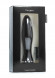 Черный вибратор-торпеда с кристалликами The Gem Black - 16,6 см.