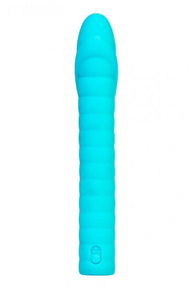 Бирюзовый вибратор Nalone Dixie - 16,7 см. Бирюзовый вибратор Nalone Dixie - 16,7 см.