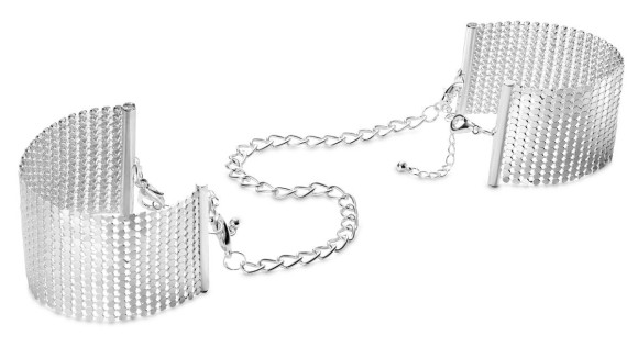 Серебристые наручники-браслеты Desir Metallique Handcuffs Серебристые наручники-браслеты Desir Metallique Handcuffs