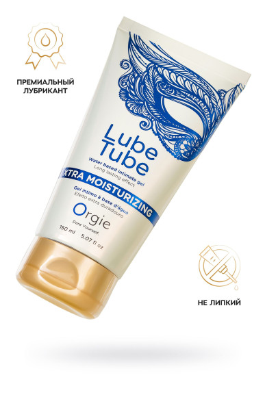 Интимный гель на водной основе Lube Tube Xtra Moisturizing с увлажняющим эффектом - 150 мл. Интимный гель на водной основе Lube Tube Xtra Moisturizing с увлажняющим эффектом - 150 мл.