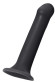 Черный фаллос на присоске Silicone Bendable Dildo L - 19 см. Черный фаллос на присоске Silicone Bendable Dildo L - 19 см.