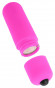 Розовая анальная вибропробка Vibrating Butt Plug - 14,5 см.