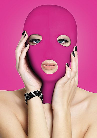 Розовая маска на лицо с вырезами Subversion Розовая маска на лицо с вырезами Subversion