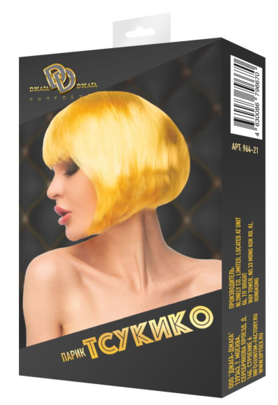 Золотистый парик  Тсукико 