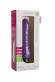 Фиолетовый вибратор-реалистик Realistic Skin Vibrator Small - 16,3 см.