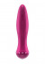 Вибратор-торпеда с кристалликами The Gem Pink - 16,6 см.