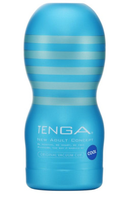 Мастурбатор с охлаждающей смазкой TENGA Original Vacuum Cup Cool Мастурбатор с охлаждающей смазкой TENGA Original Vacuum Cup Cool