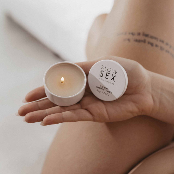 Массажная свеча для всего тела Slow Sex - 50 гр. Массажная свеча для всего тела Slow Sex - 50 гр.