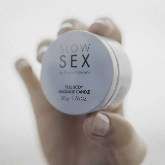 Массажная свеча для всего тела Slow Sex - 50 гр. Массажная свеча для всего тела Slow Sex - 50 гр.
