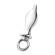 Металлический плаг с кольцом Stainless Steel Metal Tapered Butt Plug With Loop Hardware - 10 см. Металлический плаг с кольцом Stainless Steel Metal Tapered Butt Plug With Loop Hardware - 10 см.