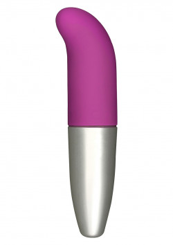 Лиловый стимулятор точки G Funky Viberette - 13 см.